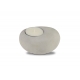 Świecznik betonowy Szary + 4 x Tealight sojowy duży